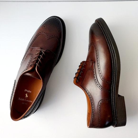 Polo Ralph Lauren Asher Wingtip Leather 